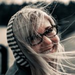 Girl with eyeglasses