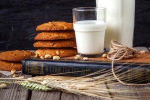 nuts wheat milk